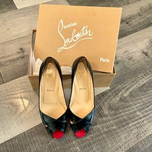Christian Louboutin Shelley Patent Heels (7.5)